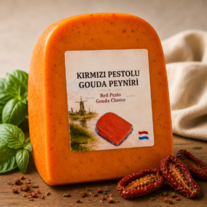 Gouda Kırmızı Pestolu Peyniri 200 gr